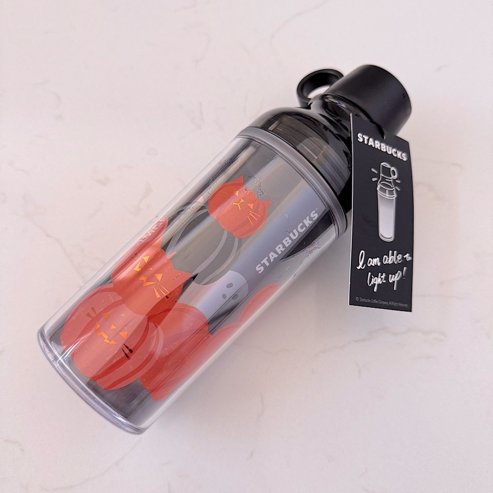 STARBUCKS Light-Up LED Double Wall Water Bottle, 473ml
